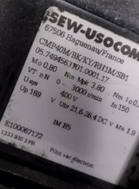sew伺服电机CMP40M/BK/KY/RH1M/SB1全新原装正品保证议议价
