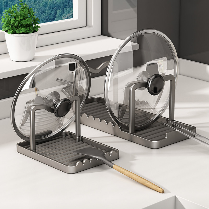 优勤枪灰锅盖架台面置物架家用锅铲架托多功能放锅盖沥水收纳神器,搬运/仓储/物流设备,其他起重搬运设备,淘宝优惠券,粉丝福利购,淘宝优惠卷