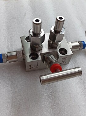 不锈钢SF-2B M364W一体化三阀组 罗蒙斯特SS304压力仪表针型阀组