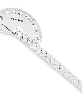 SD/胜达工具 90150mm 角度尺 量角器 角度测量尺 180度量角尺