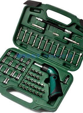 世达09324提箱60件6.3MM套筒旋具头组套09326螺丝刀头80件套09327