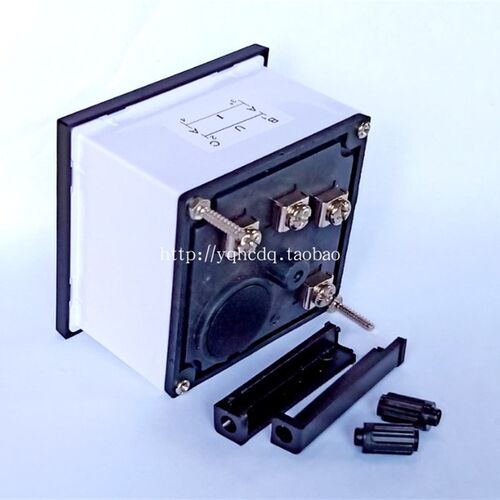 指针式三相功率因数SQ-72 COS 380V/5A 100V LAG LEAD超前滞后