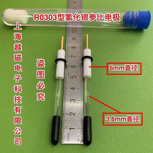 替代上海辰华 银-氯化银参比电极 R0303 Ag/AgCl参比电极 R0302