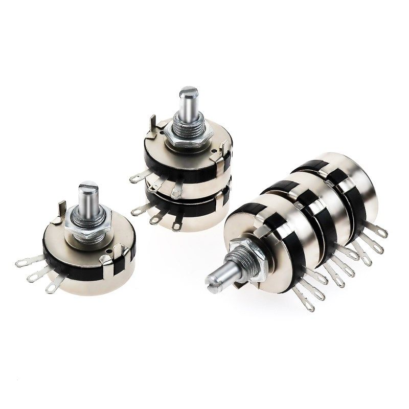 单双三联电位器WTH118-2W 1A单圈碳膜片1K 2K2 4K7 10K 22K470K1M,纺织面料/辅料/配套,服装加工设备,淘宝优惠券,粉丝福利购,淘宝优惠卷