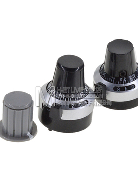 5圈WXD3-12-2W绕线电位器 100R200R1K4.7K10K22K47K100K刻度旋钮