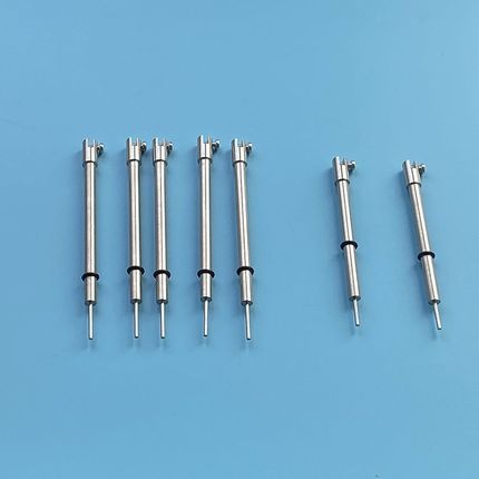 316 不锈钢电极夹 金属电极夹 通径电极夹 片状工作电极夹 耐高温