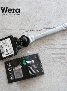 德国维拉Wera 8004A Zyklop Metal金属拨杆换向加长棘轮扳手1/4