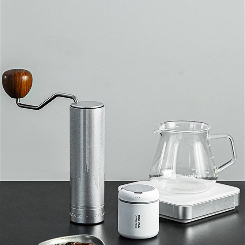 COFFEE PLUS电光手摇磨豆机咖啡豆研磨机手磨咖啡机磨豆器手动CNC