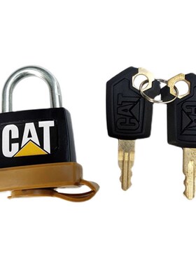 卡特挖掘机油箱盖CAT313 320GC 336 349D2L新款柴油箱盖 挂锁配件