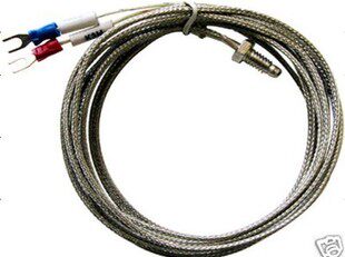 佳敏仪表 WRNX-31螺钉式热电偶K型 E型温度传感器引线1米感温线