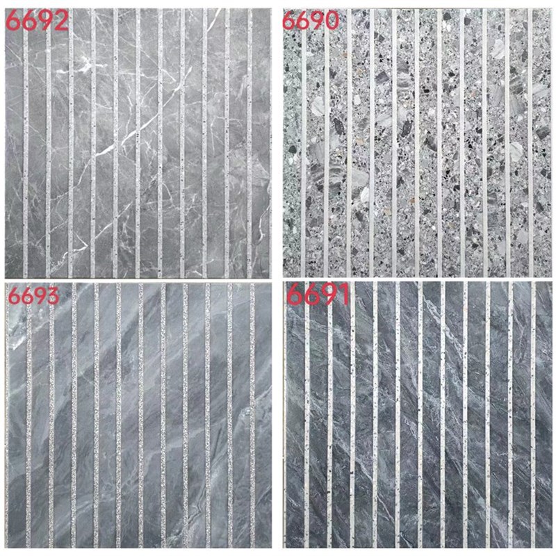 全通体拉槽仿古砖6l00X600餐厅地板砖浴室防滑地砖条纹瓷砖1公分