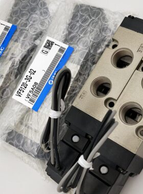 五通先导式弹性密封电磁阀VF3330-5D 5DZ 5DB 5DZE 5DZB -02全新