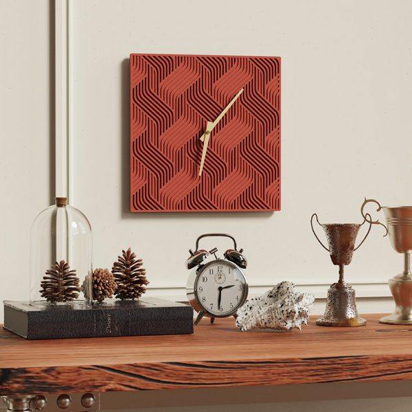 时集新款水泥挂钟家用客厅挂墙时钟静音现代简约免打孔网红挂钟,家居饰品,挂钟,淘宝优惠券,粉丝福利购,淘宝优惠卷