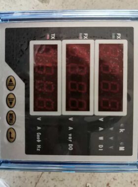 燕赵数码管多功能电力仪表PD760E-9S4全功能96方形多功能测量电量