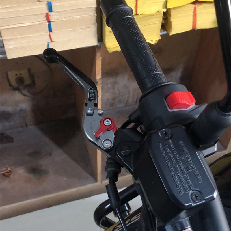 MOWOK适用赛600 赛350 250改装刹车牛角离合车T手把拉杆摩托车配