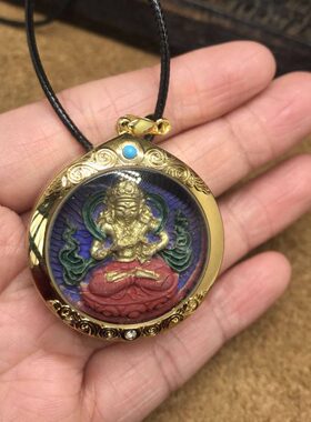 大召 装藏  金刚萨埵擦擦 开*随身 定制嘎乌盒 可以直接佩戴