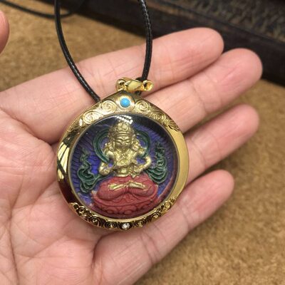 大召 装藏  金刚萨埵擦擦 开*随身 定制嘎乌盒 可以直接佩戴