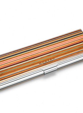 德国MODERN创意笔盒简约男女学生白领高级木制金属笔盒文具盒礼品