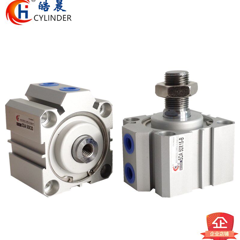 SDAS50气缸SDA50*75/80/90/100/110/120/130/140/150/175/200-S-B