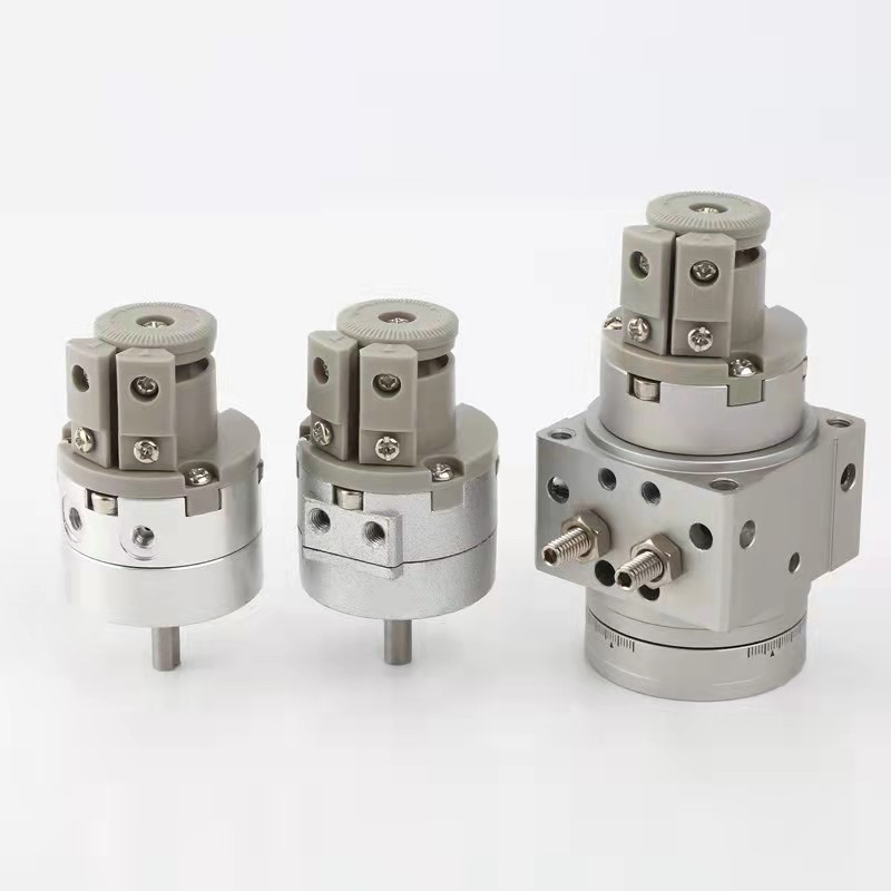 可调HRQ摆动旋转气缸180度90度 单叶片式旋转MSQB10 CDRB2BW20