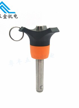 KPC快速插销不锈钢快卸销BLP球头锁紧销钢珠拉拔销5/6/8/10/12/16