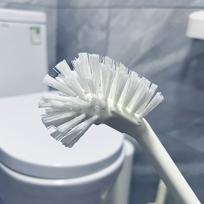 日本马桶刷家用无死角卫生间坐便清洁刷长柄厕所刷带底座