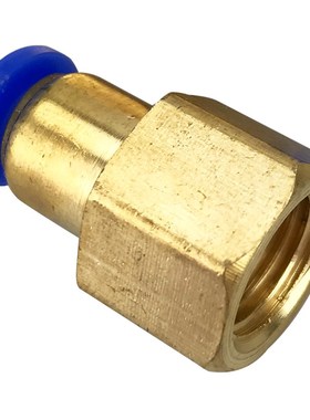 朝日气动元件 内螺纹直通TPCF4/6/8/10/12-M5/01/02/03/04全系列