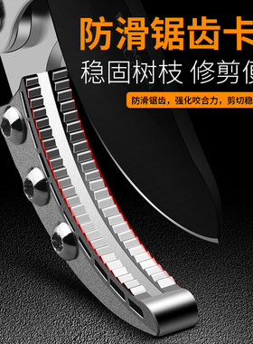 园艺粗枝剪大力剪枝果树修枝修剪树枝省力园林枝剪花剪强力大剪刀