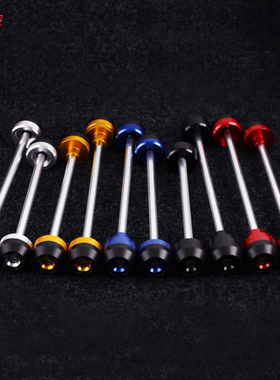 适用川崎忍者1000/KLE650/KLE1000 改装防摔前后轮轴 防摔球配件