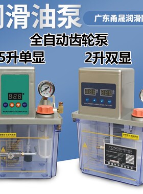 全自动电动润滑油泵BE2232注油器TYPE2232机油泵220V润滑电动泵