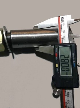 半挂车配件 富华桥FHWA 拉臂固定销 28拉杆销带开花帽