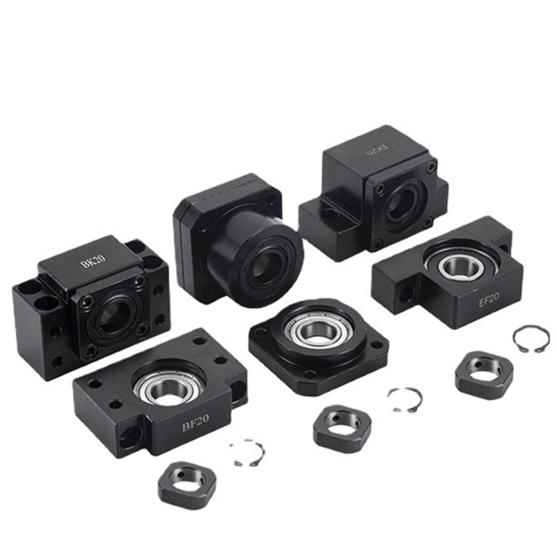 方形丝杠支座组件 固定侧LED21- LEB21-6-8-10-12-15-20