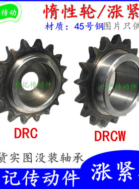 惰性轮过度链轮压轮轴承链轮 涨紧链轮DRCW 06B 08B 10A 12A 16A