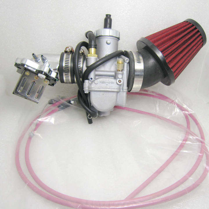 KEIHIN JOG50/90ZR风帆90改装PE24 PE28吊桶化油器接口RAD蘑菇头