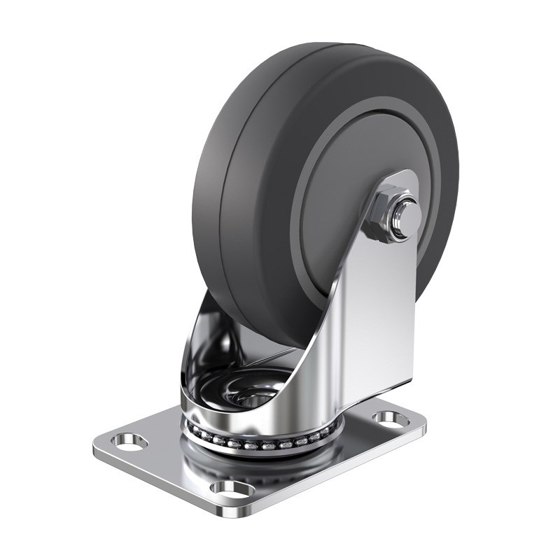 橡胶轮工业脚轮C-CJHK/C-CJHJ/C-CJHS75/100/125-R