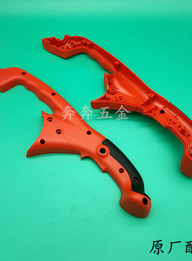 力炫355切割机手柄俊丰666钢材机塑料开关把手350612手柄原厂配件