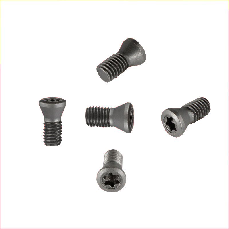 12.9级数控刀杆刀片刀盘螺丝M2.5M3M4M5车刀CNC梅花内六角螺丝