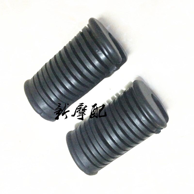 适用于跨骑踏脚胶铃木王 GS125 125 刀仔 前脚踏脚踏胶摩托车配件