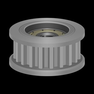 同步轮S5M40齿 槽宽11 27调节导向轮惰轮AHTFW40S5M 涨紧轮