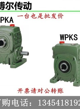 蜗轮蜗杆减速机WPKA WPKS减速箱立式变速器40 50 60 70 80 100