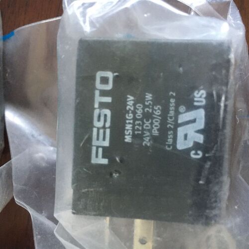 全新FESTO原装正品线圈 MSN1G-24V 123060  24VDC 2.5W现货