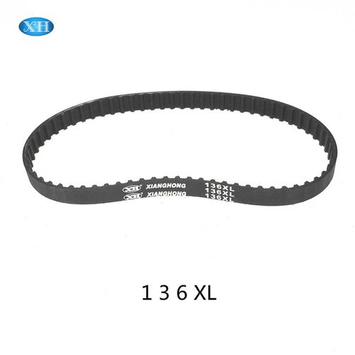 XH同步带136XL68梯形双面齿形带同步皮带DA DB加厚橡胶海绵彩胶