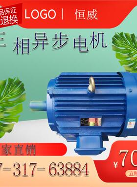 全铜三相异步电动机YX3-100L1-4 2.2KW/3/4/5.5KWYE2/YE3马达380V