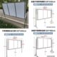户外不锈钢移动宣传栏企业公告栏校园文化橱窗展示板车间管理看板