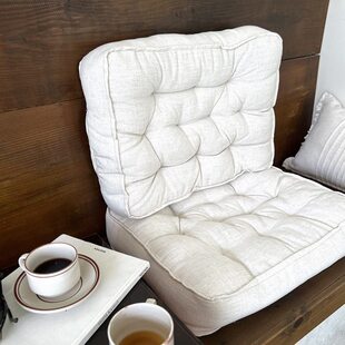 坐垫靠垫亚麻藤编打坐笙榻榻米蒲团椅馆福大咖啡飘窗垫夏天可水洗