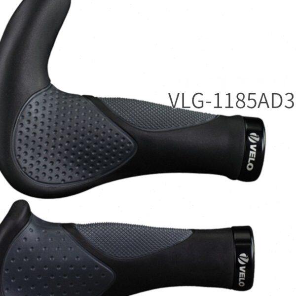 台湾维乐velo硅胶山地自行车把套一体副把握把牛角舒适肉球锁死