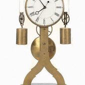 仿古钟 表 古典钟表 钟表 法国 铜铸理石无发条跳塔钟