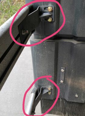 徐工吊车护栏连接支架侧杠挡泥板连接件XCT12ⅩCT25XCT35XCT55