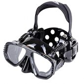 包邮 台湾IST潜水面镜防进水耳罩式 潜水镜可配近视镜水肺深潜用