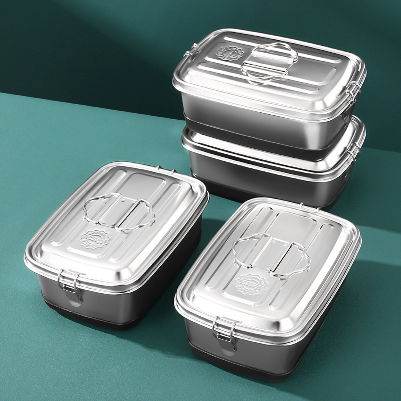 双层保温饭盒小学生上班族专用餐盒202I4新款大容量食堂打饭便当